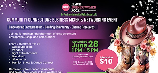 COMMUNITY CONNECTIONS BUSINESS NETWORKING EVENT | 6081 Center Dr #102