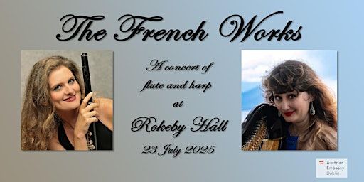THE FRENCH WORKS - a concert of flute and harp at Rokeby Hall | Rokeby Hall