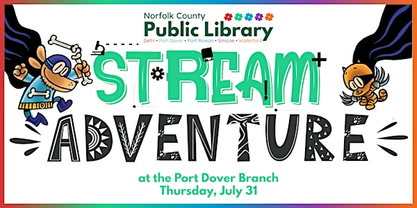 Dog Man & Cat Kid STREAM Adventure at the Port Dover Branch | Norfolk County Public Library - Port Dover Branch