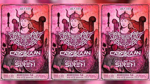 Forsaken Rite CABRAKAAN Call Of The Siren | Rendezvous Pub