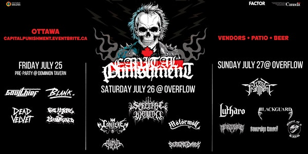 Capital Punishment:Spectral Wound, First Fragment, Lutharo, Blackguard | Overflow Brewery