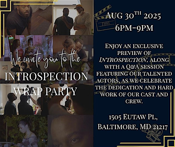 Introspection Wrap Party | 1505 Eutaw Pl