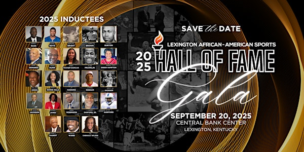 Lexington African-American Sports Hall of Fame Gala 2025 | Central Bank Center