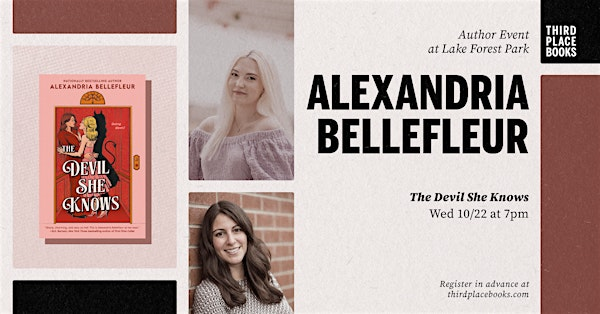 Alexandria Bellefleur with Jo Segura — 'The Devil She Knows' | Third Place Books