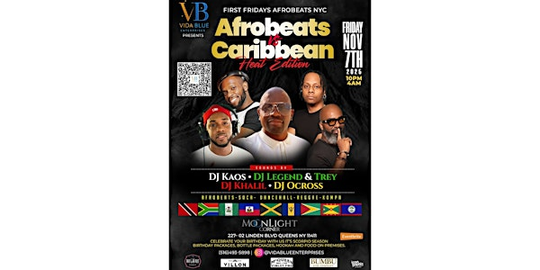 AFROBEATS vs CARIBBEAN HEAT | First Fridays NYC at Moonlight Corner | Moonlight Corner