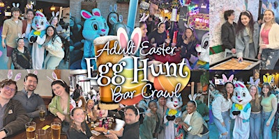 Adult Easter Egg Hunt Bar Hop - Includes Buffet, Bunny Ears & Gift Cards! | Wrigleyville's Best Bars TBA