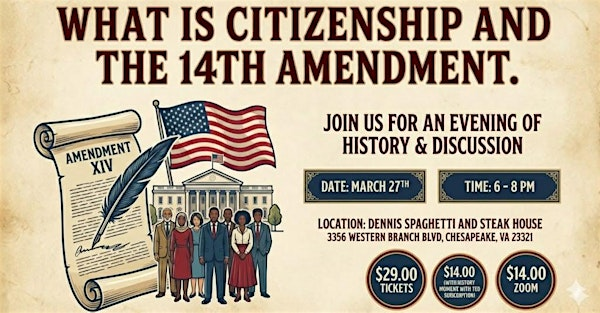 The 14th Amendment and citizenship | Dennis Spaghetti & Steak House