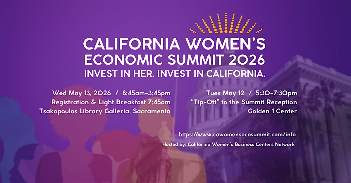 CA Women's Economic Summit | Tsakopoulos Library Galleria