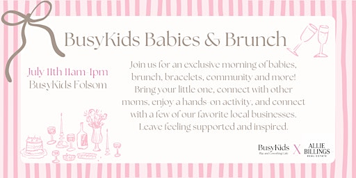 BusyKids Babies & Brunch | BusyKids Play and Coworking Cafe