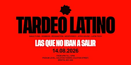 Reggaeton Rooftop Party (14th Aug) at Bambalan: TARDEO LATINO | Bambalan