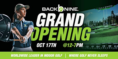 Back Nine Golf - Grand Opening | 10 Derby Square