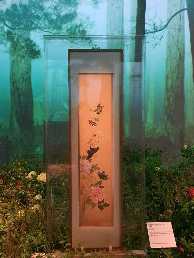 경복궁 국립고궁박물관, 안녕 모란🌺