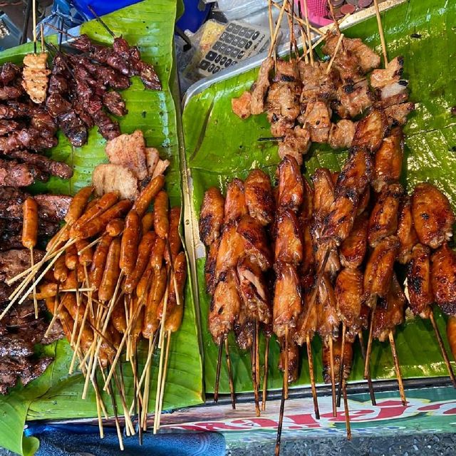 ร้านหมูย่างหน้าตลาดวัดลุ่ม(เช้า)​ ระยอง