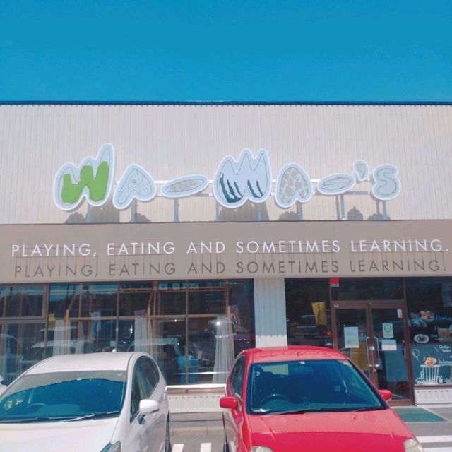 ワーワーズカフェで遊びながらランチ！