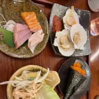 超讚日本料理吃到飽，君悅大飯店，種類少但精緻