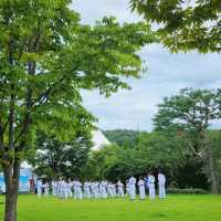 축제 중인 설봉국제조각공원