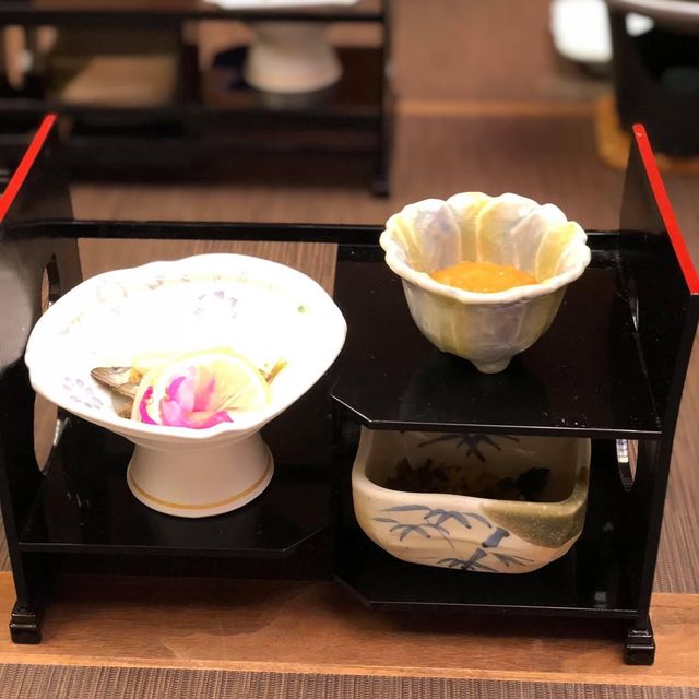 石花海溫泉♨️和式酒店🏨一泊二食😋懷石料理晚餐🥣