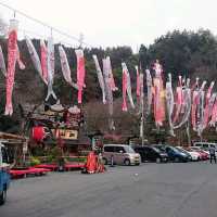 お祭り⁉️山の中に観光地⁉️名物🍴山賊焼🍗‼️