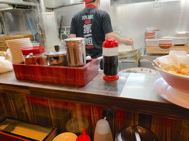 京都　おすすめグルメ❗️超人気店　第一旭のラーメンに大満足❗️