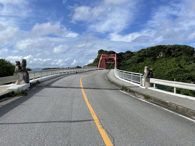 伊計島から浜比嘉島までドライブ
