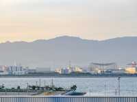 神戸空港2階フロアの景色
