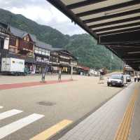 【木曽福島駅】木曽義仲、旗揚げの地。