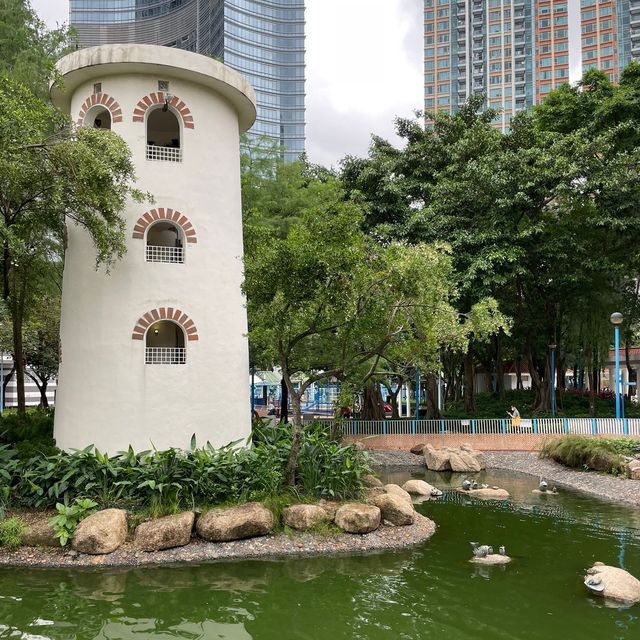 賞花的好地方-荃灣公園