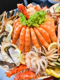 รีวิว บุฟเฟ่ต์ Seafood & BBQ Dinner