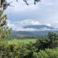 beautiful and peaceful cafe with amazing view