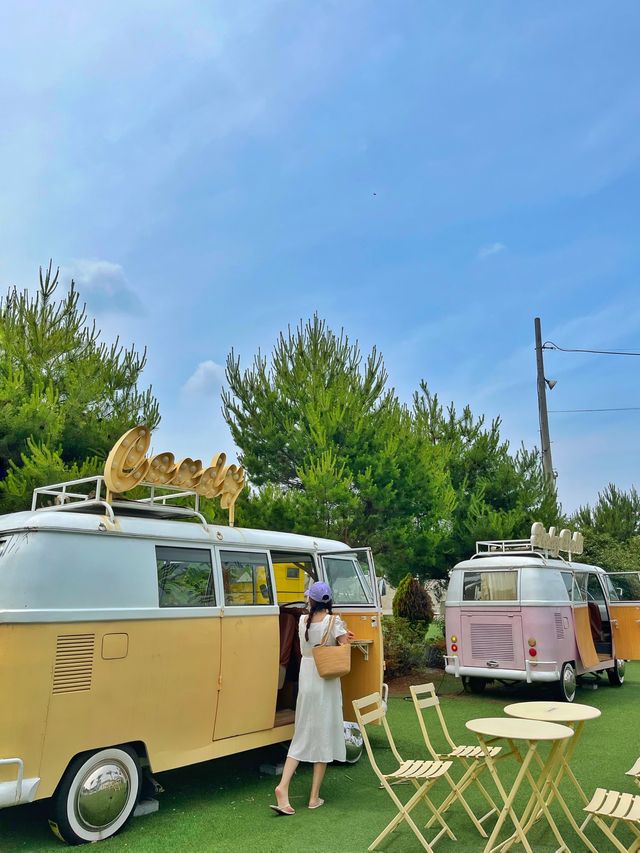 아기자기 귀여운 카라반 카페 ‘인디어라운드’ 🚐