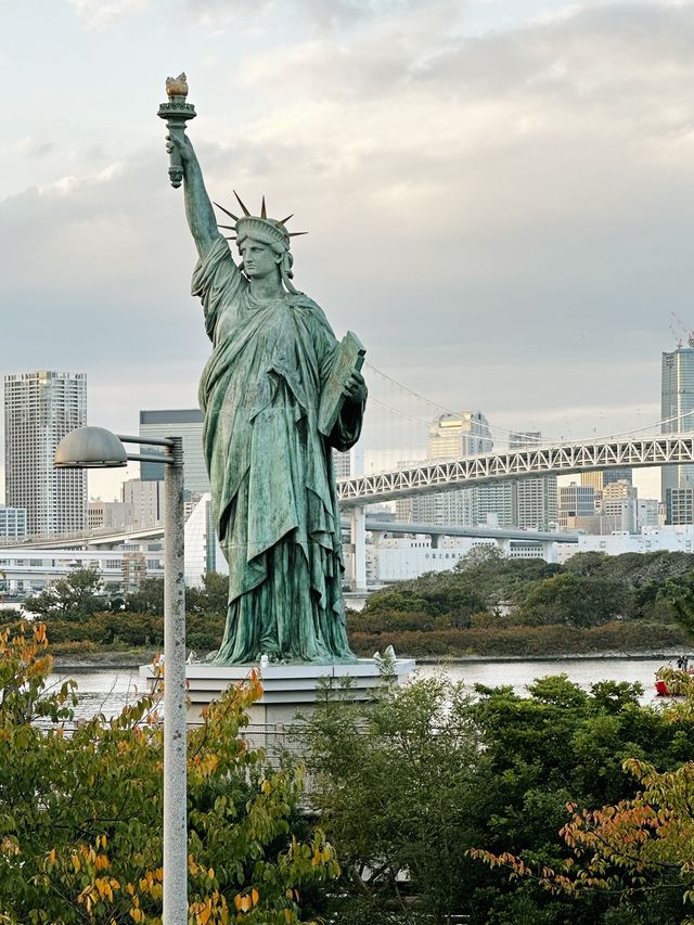 도쿄에서 뉴욕으로! 일본에서보는 자유의 여신상🗽