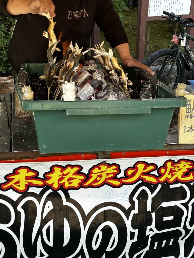 도쿄 길거리음식 먹으려면 아사쿠사로⛩️