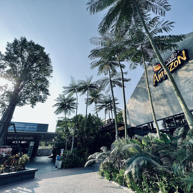 คาเฟ่ท่ามกลางสวนสวย