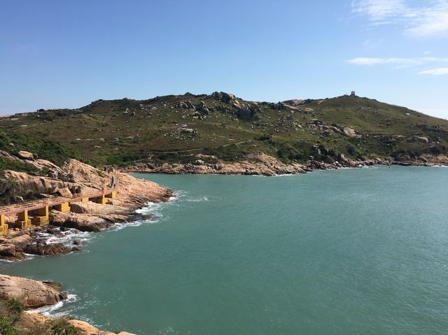 蒲台高崗上觀景