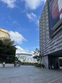 晴空萬里的尖沙嘴海濱