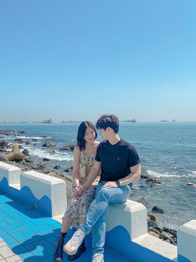 부산영도 오션뷰 최고, 흰여울문화마을 📷 ⠀