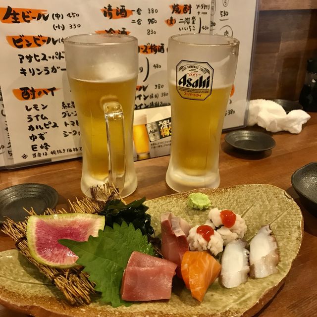 오사카 현지 이자카야 맛집 + 밤거리 산책 = 완벽🍺