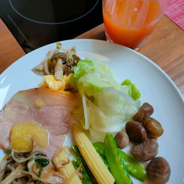 礁溪誠闊溫泉渡假飯店-森林系用餐環境（早餐）