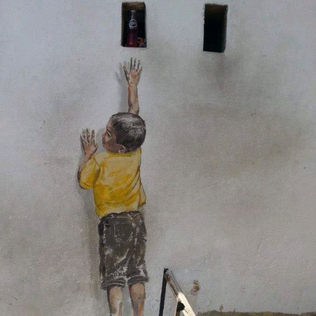 Wall Murals At Weld Quay