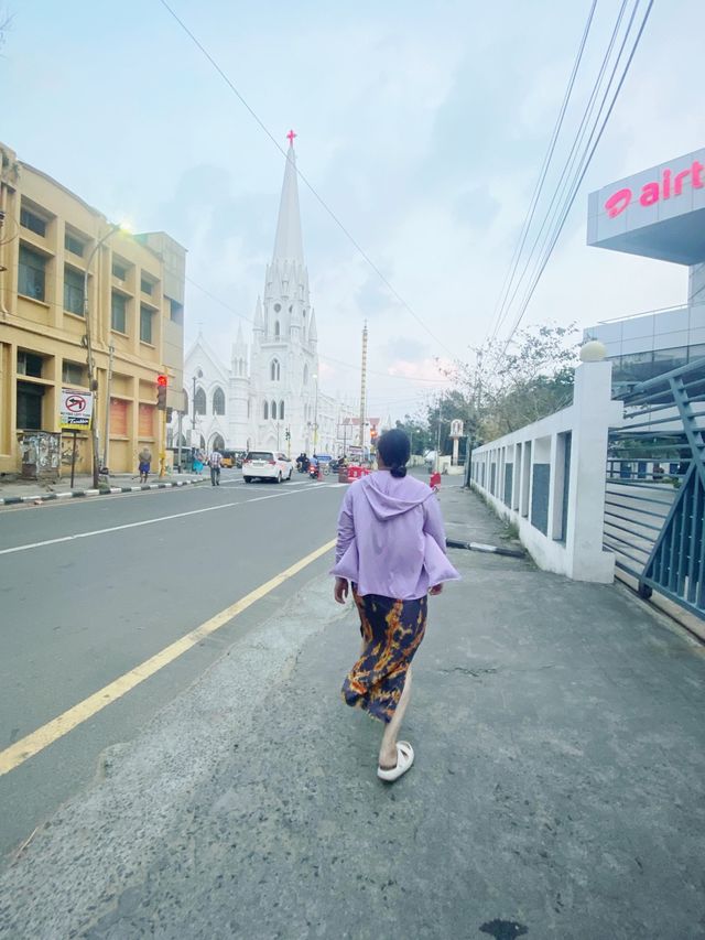 印度🇮🇳Mylapore santhome cathedral basilica