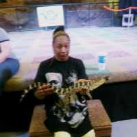 Me holding the Alligator