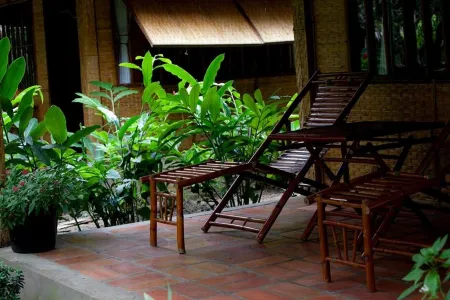 Mekong Ecolodge Bungalow Отели в г. TT. Cho Lach