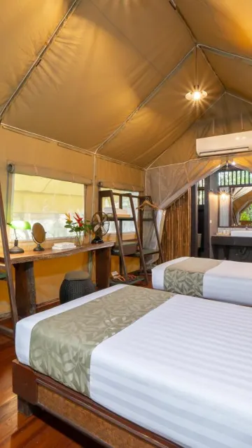 Superior Tent with Private Bathroom