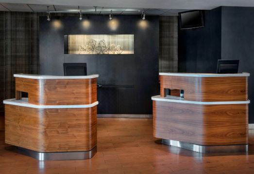 Fairfield Inn 조식 뷔페 이미지