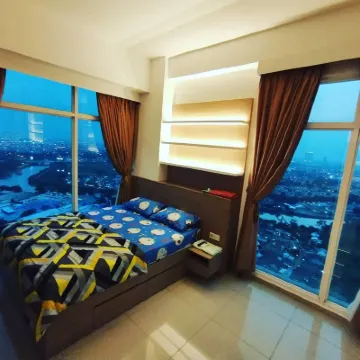 Romantic View at Treepark City Apartement by Echa