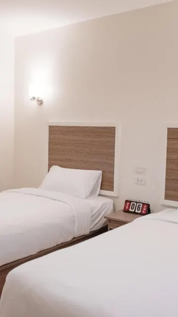 กระท่อมพร้อมเตียงเดี่ยว 2 เตียง