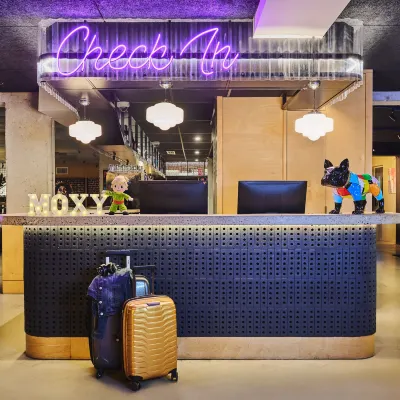 法國巴黎巴士底 Moxy 飯店 菲特路站附近的飯店