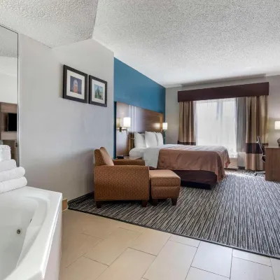Quality Inn & Suites I-35 E-Walnut Hill Hotels near Zero Gravity Amusement Park