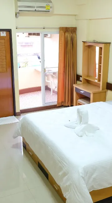 ห้องพักที่มีเตียงคิงไซส์ปลอดบุหรี่