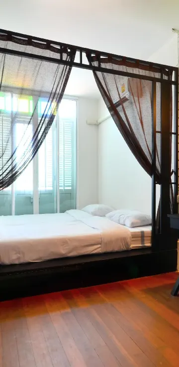 ห้องมาตรฐานเตียงแฝดพร้อมระเบียง